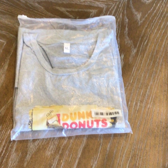 Womens Gray Halloween Movie Serial Killers at Donut Shop Short Sleeve Tee - Picture 10 of 12